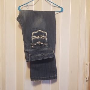 Womenz Plus Size Boot Cut Jeans